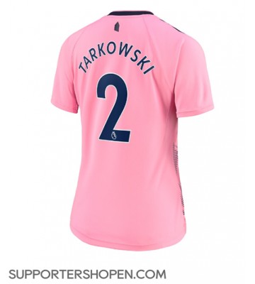 Everton James Tarkowski #2 Borta Matchtröja Dam 2022-23 Kortärmad